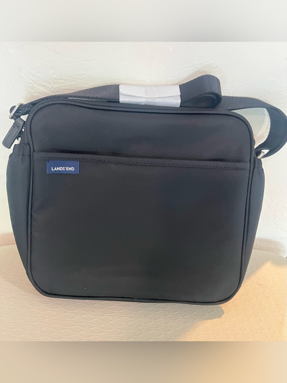 Lands' End "Little Tripper" Featherweight Diaper Bag - Black